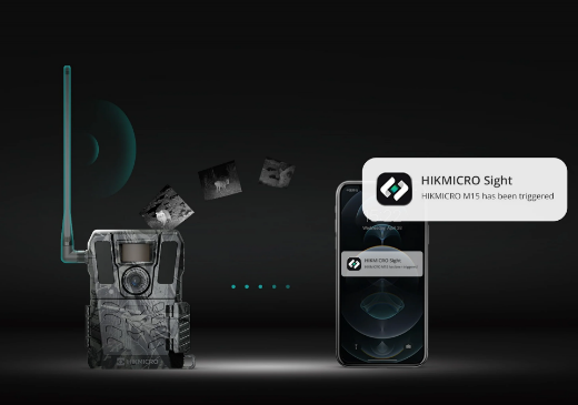 Picture of HIKMICRO M15 10MP 1080P WITH IR 940nm 4G TRAIL CAMERA + 32GB CLASS 10 SD CARD