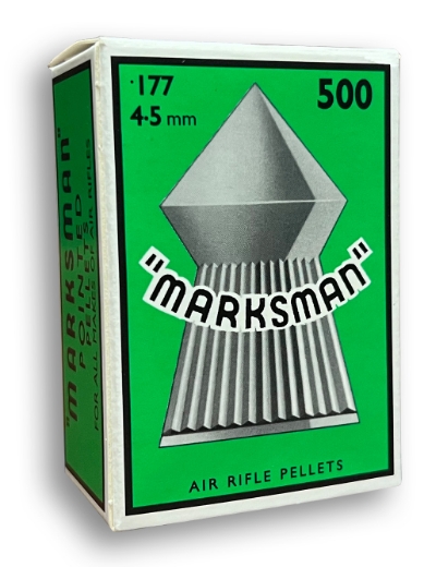Picture of MARKSMAN .177 POINTED AIR RIFLE PELLETS 500 PK