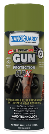 Picture of NANOGUARD AEROSOL, GUN OIL / PROTECTION CLP-X TREATMENT WITH TUNGSTEN 175G / 6.13 FLOZ / 240ML
