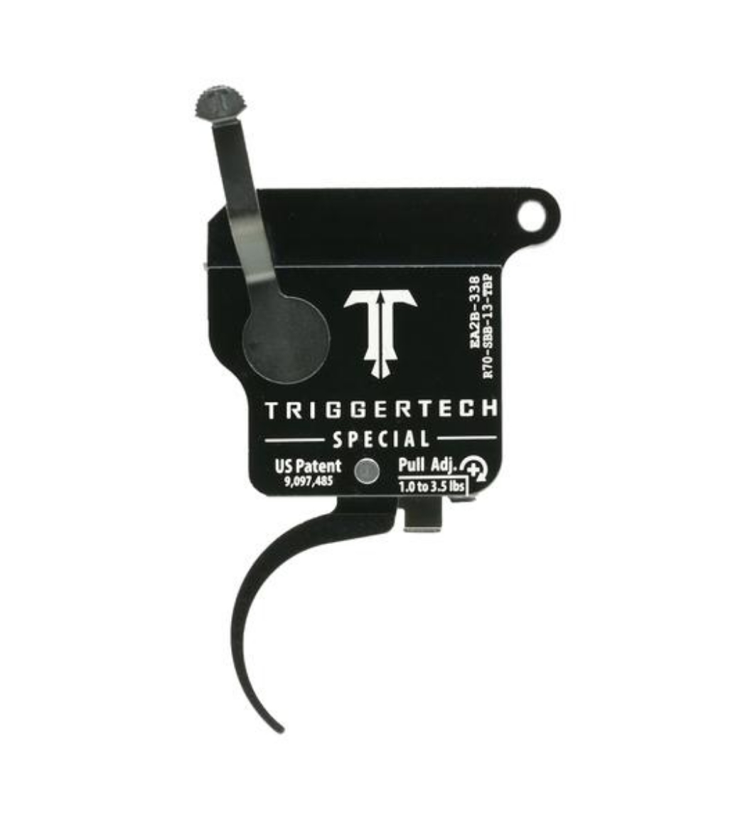 Picture of TRIGGERTECH BLACK BLACK PRIMARY FLATSAFETY REM 700 S/STAGE  ADJ PULL WEIGHT 1.5 - 4 LBS